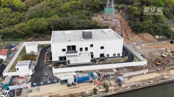 浙江舟山：骐骥变电站投运 区域电网“手拉手”升级