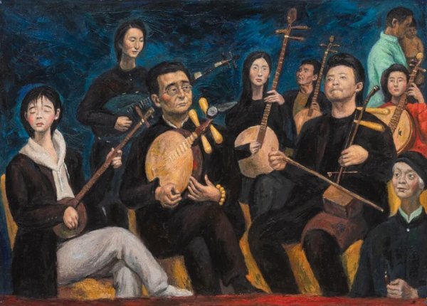 戏剧性，分裂和异托邦：关于秦琦的绘画