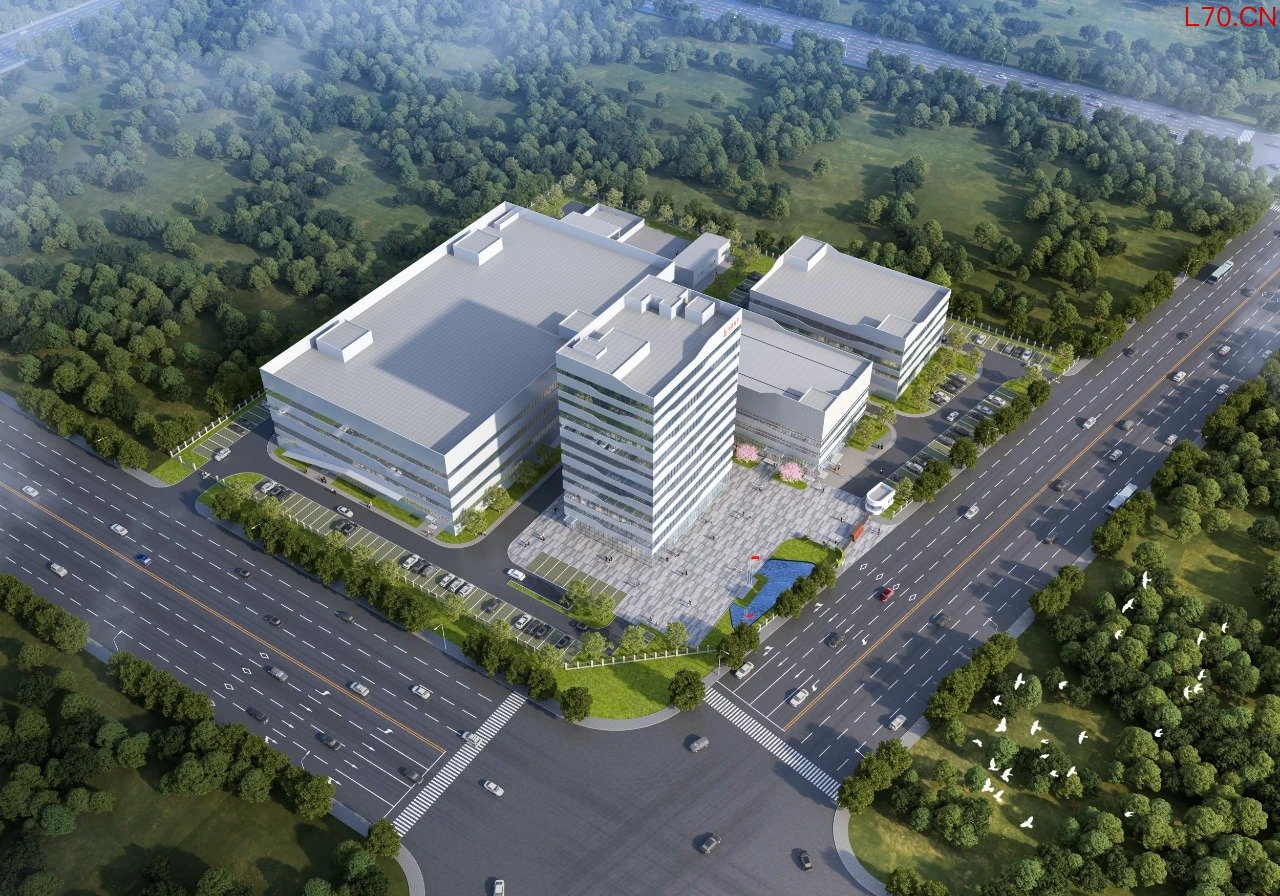 长进光子高性能特种光纤生产基地项目效果图