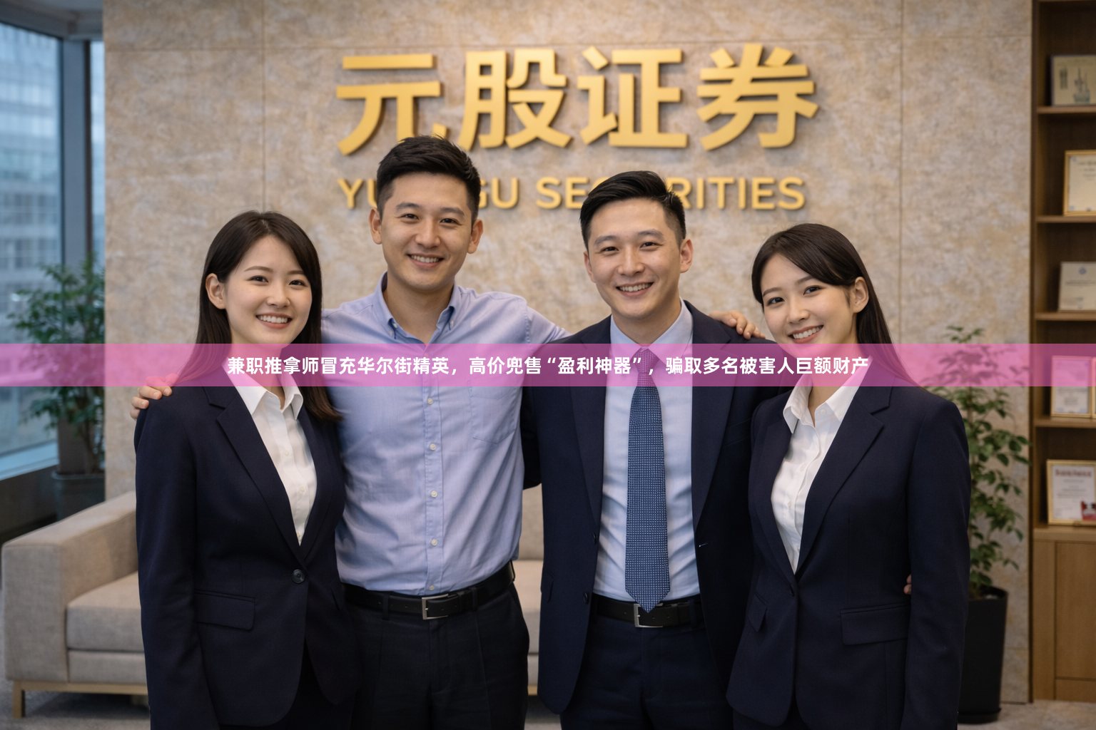 兼职推拿师冒充华尔街精英，高价兜售“盈利神器”，骗取多名被害人巨额财产