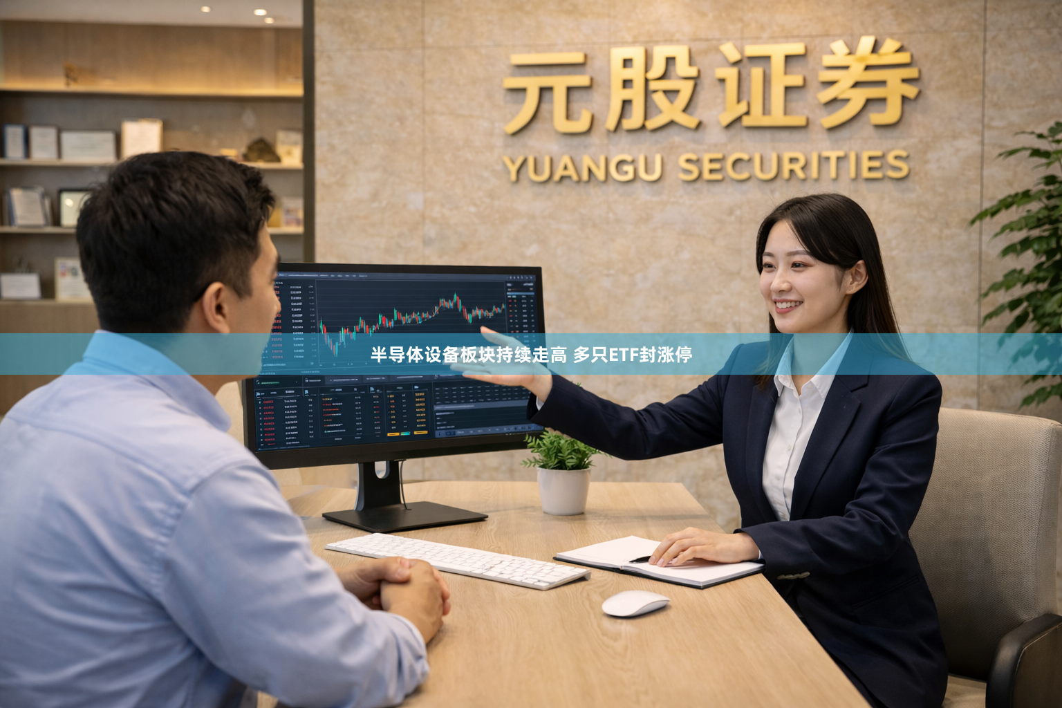 半导体设备板块持续走高 多只ETF封涨停