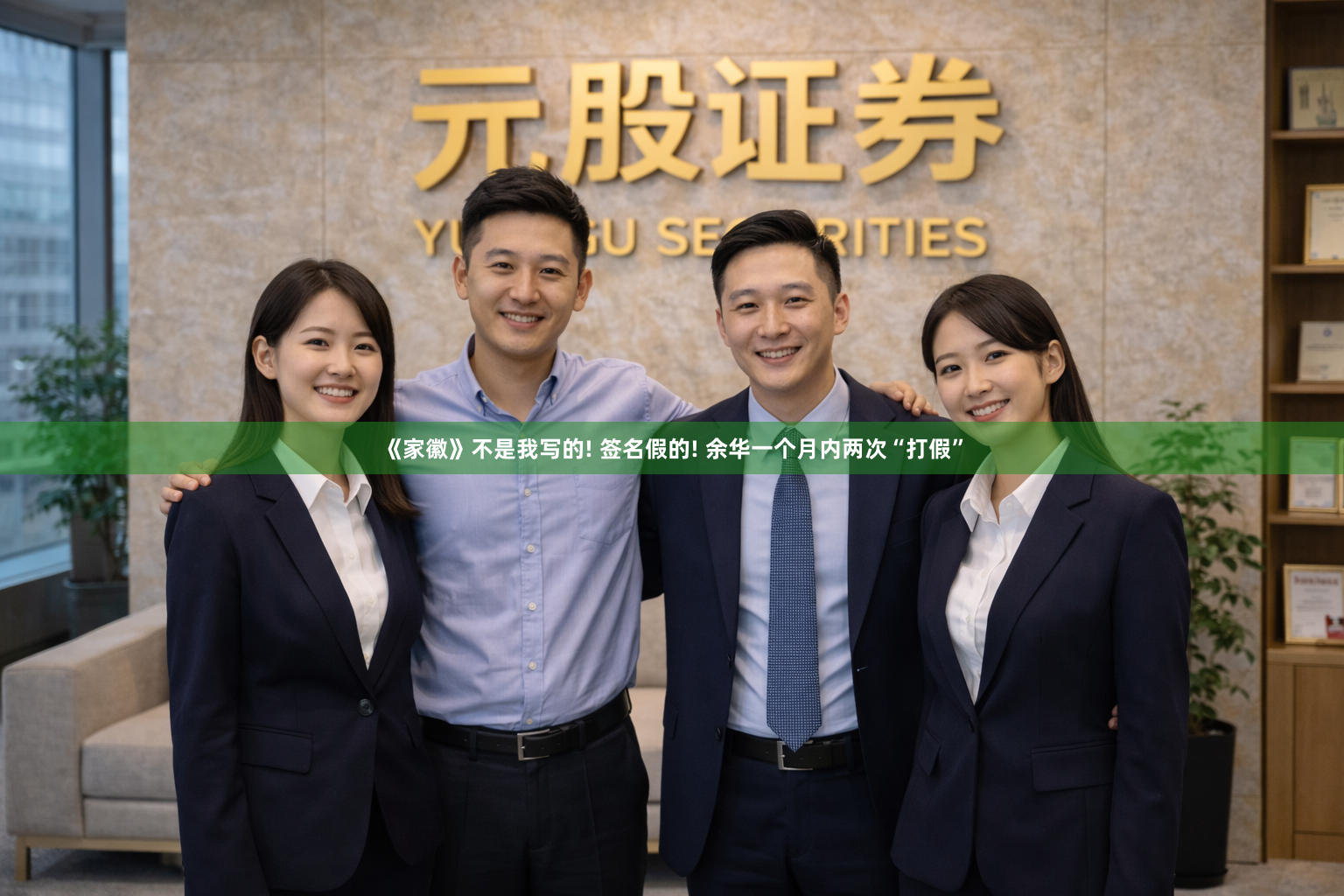 《家徽》不是我写的! 签名假的! 余华一个月内两次“打假”
